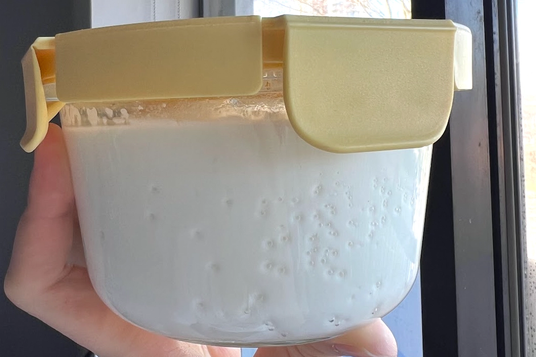 一起来欣赏碗底的气泡